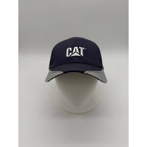 CAT Caterpillar Embroidered Adjustable Hat Black
